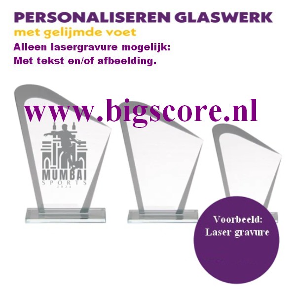 Amber Glasstandaard 2 opties!!